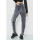 Спорт штани жіночі велюрові, колір сірий, 244R5576