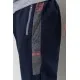Спорт чоловічі штани на флісі, колір темно-синій, 244R41153