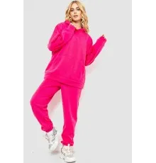 Спорт костюм жіночий на флісі, колір рожевий, 214R0102-1