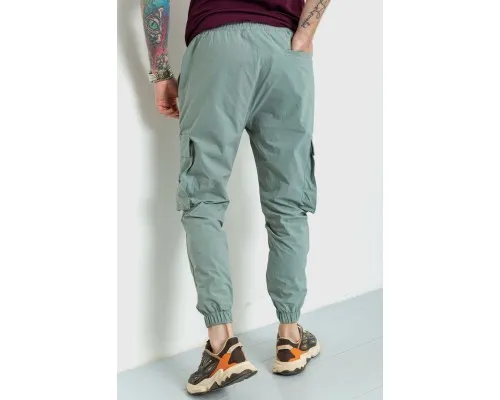 Спортивні брюки чоловічі тонкі стрейчеві, колір світло-оливковий, 157R102