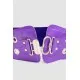Ремінь-пояс жіночий широкий резинка, колір фіолетовий, 196R55TOW1