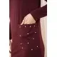Сукня жіноча міні, колір Сливовий, 102R179