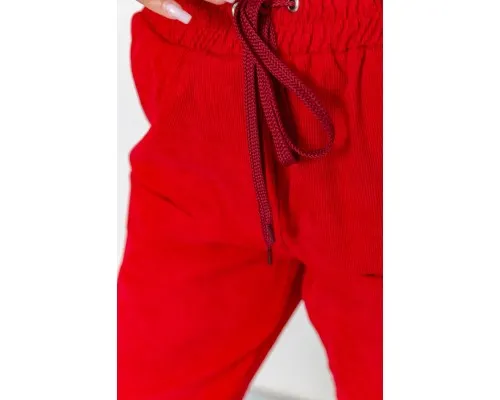 Штани жіночі вельветові, колір червоний, 102R270