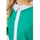Блуза шифонова, колір м'ятний, 186R102-1