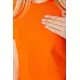 Футболка жіноча однотонна, колір помаранчевий, 102R5248