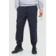Спортивні штани чоловічі двонитка, колір темно-синій, 241R0651-1