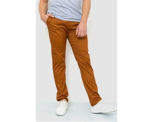 Штани чоловічі класичні, колір світло-коричневий, 243R1010