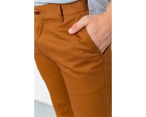 Штани чоловічі класичні, колір світло-коричневий, 243R1010