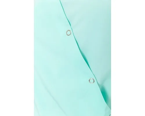 Блуза однотонна, колір м'ятний, 230R90