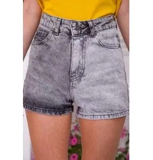 Жіночі джинсові шорти, сірого кольору, 164R4077