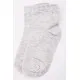 Дитячі однотонні шкарпетки, світло-сірого кольору, 167R605-1