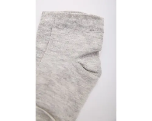 Дитячі однотонні шкарпетки, світло-сірого кольору, 167R605-1