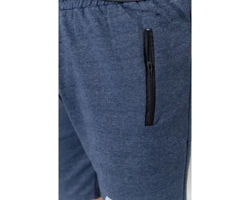 Шорти чоловічі з принтом, колір джинс, 214R045