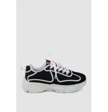 Кросівки жіночі, колір чорно-білий, 248RCX418