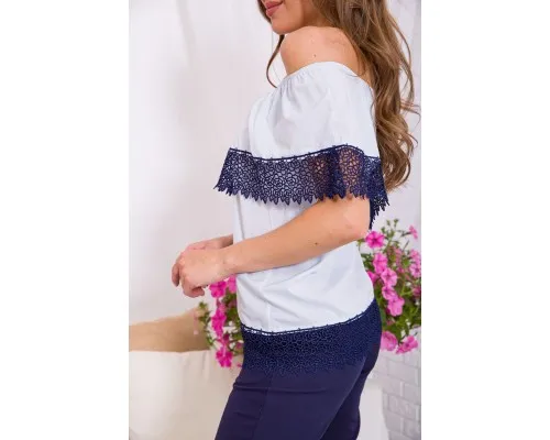 Блуза жіноча, колір сіро-блакитний, 119R1540-8