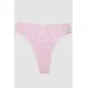 Труси жіночі Танга, колір рожевий, 242R095