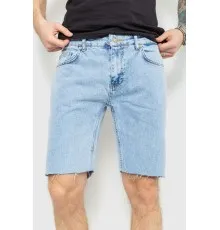 Шорти чоловічі джинсові, колір світло-блакитний, 157R3721-20