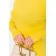 Кофта жіноча однотонна базова, колір жовтий, 244R2032