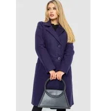 Пальто жіноче, колір темно-фіолетовий, 186R290