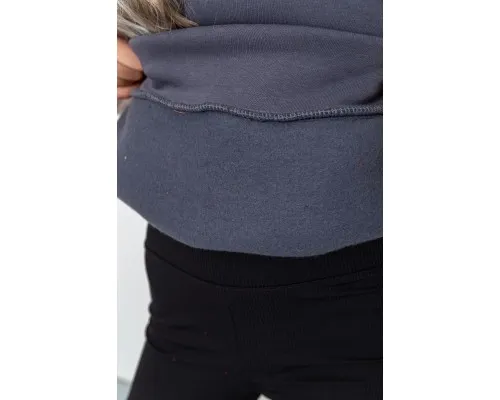 Худі жіночий на флісі, колір сіро-бежевий, 102R312