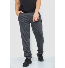 Спорт чоловічі штани, колір темно-сірий, 244R41125
