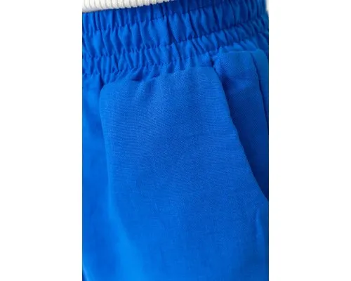 Шорти жіночі вільного крою тканина льон, колір електрик, 177R023