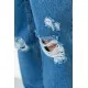 Джинси чоловічі рвані, колір блакитний, 157R17-8