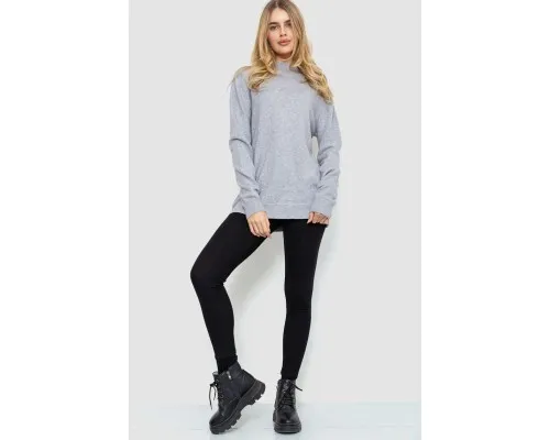 Жіночий светр в'язаний, колір сірий, 204R179
