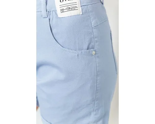 Шорти жіночі стрейчові, колір джинс, 214R653