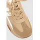 Кросівки жіночі екошкіра, колір бежево-білий, 243R186-126