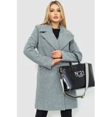 Пальто жіноче, колір сірий, 186R356