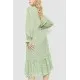 Сукня вільного крою з квітковим принтом, колір оливковий, 204R201