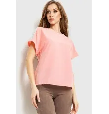 Блуза повсякденна, колір рожевий, 230R101-2