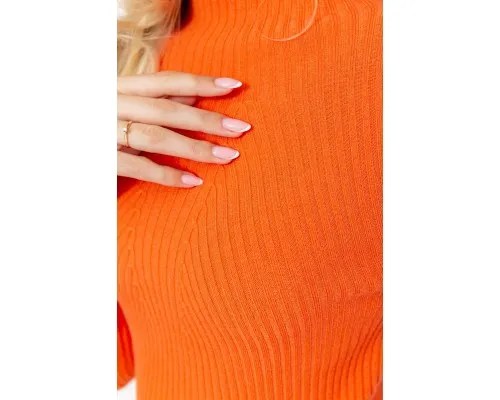 Гольф жіночий однотонний, колір помаранчевий, 204R016