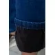 Джинси жіночі утеплені, колір синій, 226R9571-2