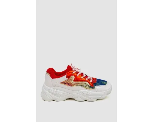 Кросівки жіночі, колір біло-червоний, 243RB1151-2
