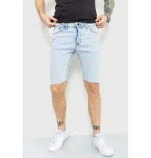 Шорти чоловічі джинсові, колір блакитний, 157R517-20