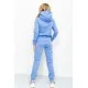 Спорт костюм жіночий на флісі, колір темно-блакитний, 102R016-1
