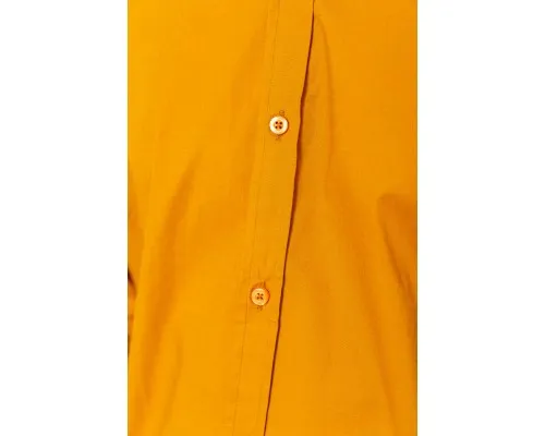Сорочка чоловіча класична однотонна, колір гірчичний, 186R30