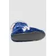 Капці-чобітки  плюшеві, колір синьо-сірий, 102R1004-1