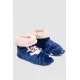 Капці-чобітки  плюшеві, колір синій, 102R1004-1