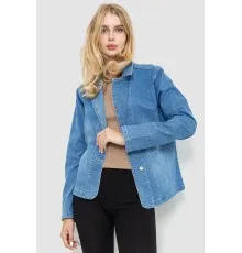 Куртка жіноча джинсова  -уцінка, колір блакитний, 201R55-055-U-35