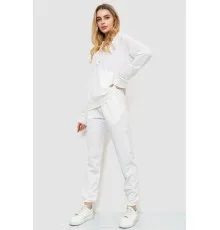 Спорт костюм жіночий двонитка, колір білий, 244R009