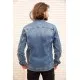 Джинсова куртка чоловіча, колір синій, 157R4603