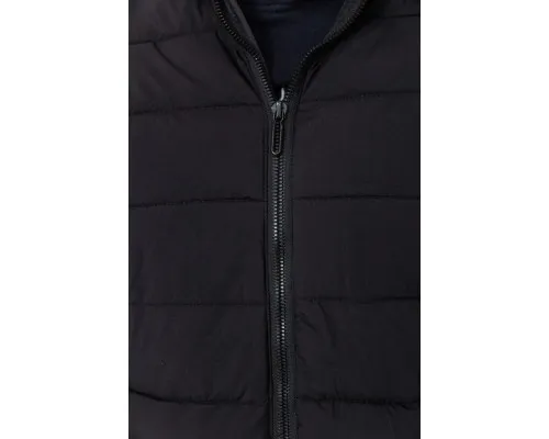 Куртка чоловіча демісезонна з капюшоном, колір чорний, 234R88984
