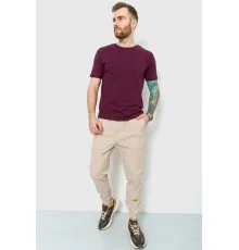 Спортивні брюки-джогери чоловічі тонкі стрейчеві, колір бежевий, 157R101
