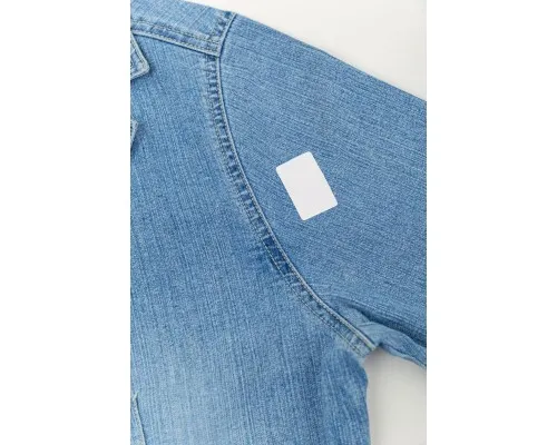 Куртка жіноча джинсова  -уцінка, колір блакитний, 201R55-055-U-64