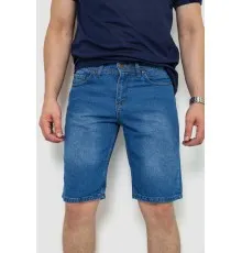 Шорти чоловічі джинсові, колір синій, 244RB002
