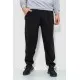 Спорт чоловічі штани на флісі, колір чорний, 244R4868