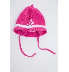 Дитячий комплект з шапки та шарфа, рожевого кольору, 167R8881-1